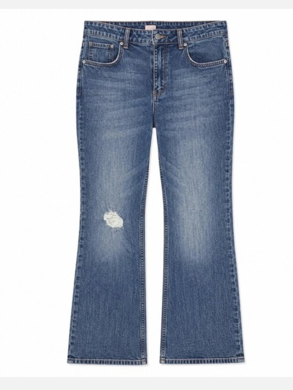 Anthropologie Pilcro The Vintage Straight Distressed Jeans Size 27